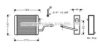BMW 64118378082 Heat Exchanger, interior heating
